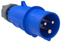 Вилка эл. каб. 32А 2P+PE 220В IP44 MAGNUM ССИ-023 IEK PSN01-032-3 - УПС инжиниринг