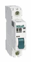 Выключатель автоматический модульный 1п B 16А 4.5кА ВА-101 DEKraft 11006DEK - УПС инжиниринг