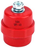 Изолятор SM40 (М8) силовой с болтом IEK YIS11-40-12-B - УПС инжиниринг