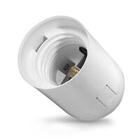 Патрон пластиковый подвесной Е27 бел. TOKOV ELECTRIC TKE-C01-PPL-27 - УПС инжиниринг
