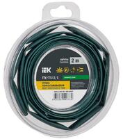 Трубка термоусадочная ТТУ нг-LS 2/1 зел. (уп.2м) IEK UDR12-002-001-002-K06-T - УПС инжиниринг