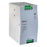 Блок питания на DIN-рейку 240Вт Uвх ~ 220В AC Uвых - 24В DC постоянного тока EKF DR-E-240W-24 - УПС инжиниринг
