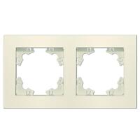 Рамка 2-м Афина универс. сл. кость (ivory) Universal A0044-I - УПС инжиниринг