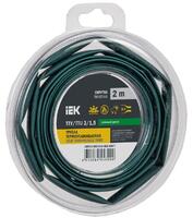 Трубка термоусадочная ТТУ нг-LS 3/1.5 зел. (уп.2м) IEK UDR12-003-D15-002-K06-T - УПС инжиниринг