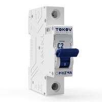 Выключатель автоматический модульный 1П 2А 4.5кА х-ка C TOKOV Electric TKE-PZ45-MCBI-1-2-C - УПС инжиниринг