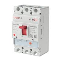 Выключатель автоматический MGS250 3P 160-200A 36kA YON MGS250N-3TAMF0200 - УПС инжиниринг