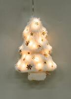 Светильник подвесной "Елочка" 10LED флок 12х5.5х18.2см тепл. бел. КОСМОС KOC_TAB-B108 - УПС инжиниринг