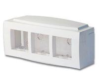 Коробка установочная под BRAVA 6мод. (для кабель-канала 70х22/90х25/TMC) DKC 09221 - УПС инжиниринг