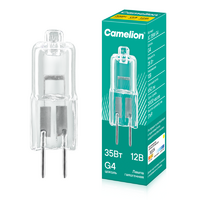 Лампа галогенная JC 35Вт 12В капс. g4 Camelion 2169 - УПС инжиниринг