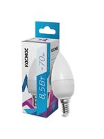 Лампа светодиодная 8.5Вт свеча 4500К бел. E14 220В КОСМОС LkecLED8.5wCNE1445 - УПС инжиниринг
