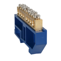 Шина нулевая с изолятором OptiKit BB-D-PE-DIN-16-6х9 желт. КЭАЗ 277843 - УПС инжиниринг