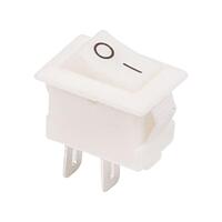 Выключатель клавишный 250В 3А (2с) ON-OFF бел. Micro (RWB-101) Rexant 36-2012 - УПС инжиниринг