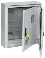 Корпус ЩУ 3/1-1 TITAN 445х400х150мм У1 IP66 метал. IEK MKM51-N-09-54 - УПС инжиниринг
