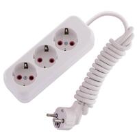 Удлинитель 3х2м с заземл. 16А IP20 Lila LEZARD 720-0302-301 - УПС инжиниринг