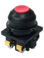 Выключатель кнопочный КЕ-081 У2 исп.2 1НО+1НЗ цилиндр 10А IP54 660В красн. Электротехник ET502359 - УПС инжиниринг