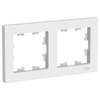 Рамка 2-м AtlasDesign универс. бел. SE ATN000102 - УПС инжиниринг