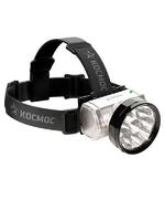 Фонарь аккумуляторный налобный Accu H10 LED 10LED аккум. NI-MH 300мА.ч встроен. ЗУ 1.2В КОСМОС KOCAccuH10LED - УПС инжиниринг