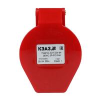 Розетка кабельная 224 32А 380AC 3P+PE 6ч IP44 КЭАЗ 222752 - УПС инжиниринг