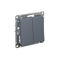 Переключатель проходной 2-кл. СП AtlasDesign 10А IP20 (сх. 6/2) 10AX механизм грифель SE ATN000765 - УПС инжиниринг