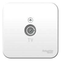 Розетка телевизионная TV ОП Blanca коннектор с изолир. пластиной бел. SE BLNTA000011 - УПС инжиниринг