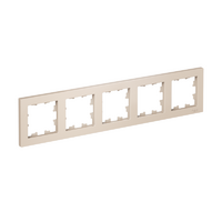 Рамка 5-м AtlasDesign универс. беж. SE ATN000205 - УПС инжиниринг