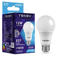 Лампа светодиодная 12Вт А60 6500К Е27 176-264В TOKOV ELECTRIC TKE-A60-E27-12-6.5K - УПС инжиниринг