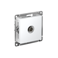 Розетка телевизионная TV AtlasDesign коннектор механизм бел. SE ATN000193 - УПС инжиниринг