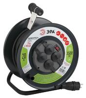 Удлинитель на метал. катушке 4х20м с заземл. 16А IP44 RMx-4es-3х2.5-20m-IP44(KG) КГ 3х2.5 Эра Б0043057 - УПС инжиниринг