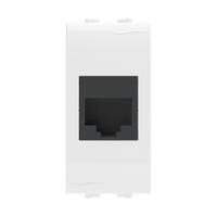 Розетка компьютерная 1-м СП 1мод. Brava RJ45 кат.5E бел. DKC 76654B - УПС инжиниринг