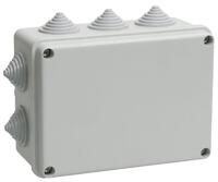 Коробка распаячная ОП 150х110х70 IP55 KM41242 (10 каб.ввод.) IEK UKO10-150-110-070-K41-55 - УПС инжиниринг