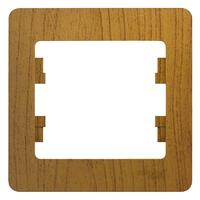 Рамка 1-м Glossa дерево дуб SE GSL000501 - УПС инжиниринг