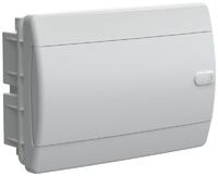 Корпус ЩРВ-П-12 UNION Compact IP41 бел. дверь пластик. IEK UIC-KP13-V-12-41-K01 - УПС инжиниринг
