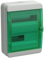 Корпус КМПн-24 TEKFOR IP65 зел. прозр. дверь пластик. IEK TF5-KP72-N-24-65-K03-K06 - УПС инжиниринг