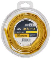 Трубка термоусадочная ТТУ нг-LS 8/4 желт. (уп.2м) IEK UDR12-008-004-002-K05-T - УПС инжиниринг