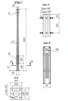 Опора ОГКф-7 (3мм 60/135 фл.300х10 мц. 200 отв. 23х4) гор. оцинк. UMECON МК 89835 - УПС инжиниринг