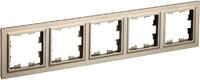 Рамка 5-м BRITE РУ-5-БрШ шампань IEK BR-M52-K37 - УПС инжиниринг