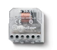Реле шаговое электромеханич. 1NO 10А 2 состояния AgNi 230В AC монтаж в коробке IP20 FINDER 260182300000 - УПС инжиниринг