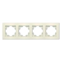 Рамка 4-м Афина универс. сл. кость (ivory) Universal A0046-I - УПС инжиниринг
