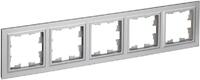 Рамка 5-м BRITE РУ-5-БрА алюм. IEK BR-M52-K47 - УПС инжиниринг