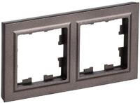 Рамка 2-м BRITE РУ-2-БрТБ бронза IEK BR-M22-K45 - УПС инжиниринг