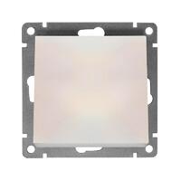 Выключатель 1-кл. СП Афина 10А IP20 механизм жемчуж. Universal A0021-OBr - УПС инжиниринг