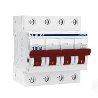 Выключатель нагрузки модульный 4п 100А TOKOV Electric TKE-PZ60-MDSI-4-100 - УПС инжиниринг