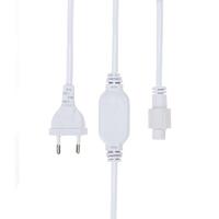 Комплект подключения для гирлянд с постоян. свечением 230В/4А цвет провода бел. IP65 Neon-Night 303-500-1 - УПС инжиниринг