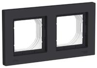 Рамка 2-м AtlasDesign Aqua IP44 карбон SE ATN441002 - УПС инжиниринг