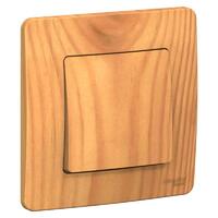 Выключатель 1-кл. СП Blanca 10А IP20 (сх. 1) 250В ясень SE BLNVS010105 - УПС инжиниринг