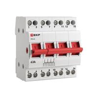 Переключатель трехпозиционный ТПС-63 4P 63А PROxima EKF TPS463 - УПС инжиниринг