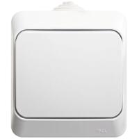 Переключатель проходной 1-кл. ОП Этюд 10А IP44 10AX бел. SE BA10-046B - УПС инжиниринг