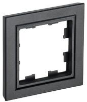 Рамка 1-м BRITE РУ-1-БрЧ черн. IEK BR-M12-K02 - УПС инжиниринг