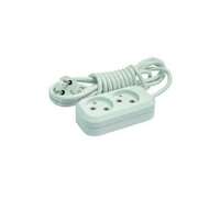Удлинитель 2х2м без заземл. 10А IP20 Makel MGP102 - УПС инжиниринг