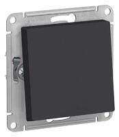 Переключатель проходной 1-кл. СП AtlasDesign Aqua 10А IP44 (сх. 6) 10AX механизм карбон SE ATN441061 - УПС инжиниринг